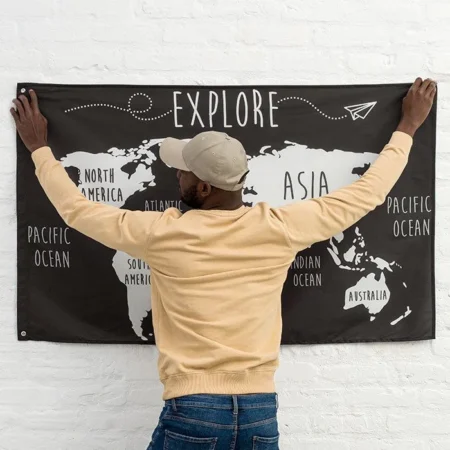 All-Over Print Flags – Create Your Own Custom Flag with Power of AI