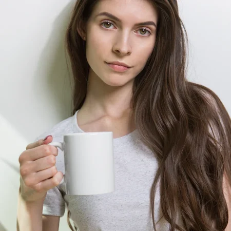 White Glossy Mug – Upload Your Photo