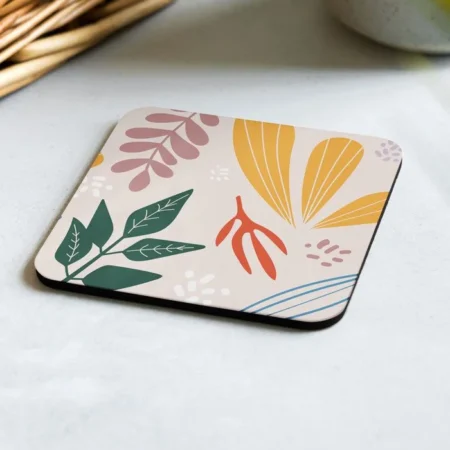 Cork-Back Coaster – Custom Design