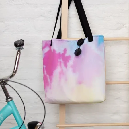 All-Over Print Large Tote Bag w/ Pocket – Custom Print Online