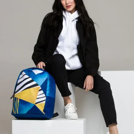 All-Over Print Minimalist Backpack – High-Quality Printing