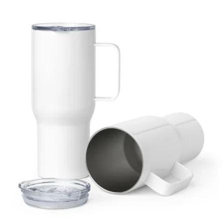 Travel Mug with a Handle – Custom Design