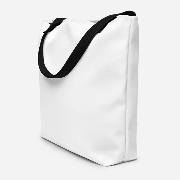 All-Over Print Large Tote Bag w/ Pocket – Custom Print Online