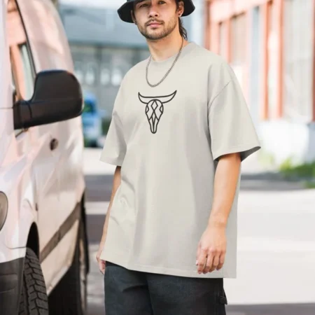 Oversized Faded T-Shirt | AS Colour 5082 – High-Quality Printing