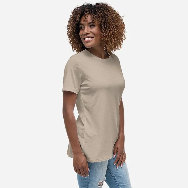 Women’s Relaxed T-Shirt | Bella + Canvas 6400 – Personalized Photo Print